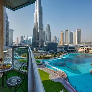  شقة Durrani Homes - Luxe Living With Burj Khalifa And Fountain View - Third Without Partition